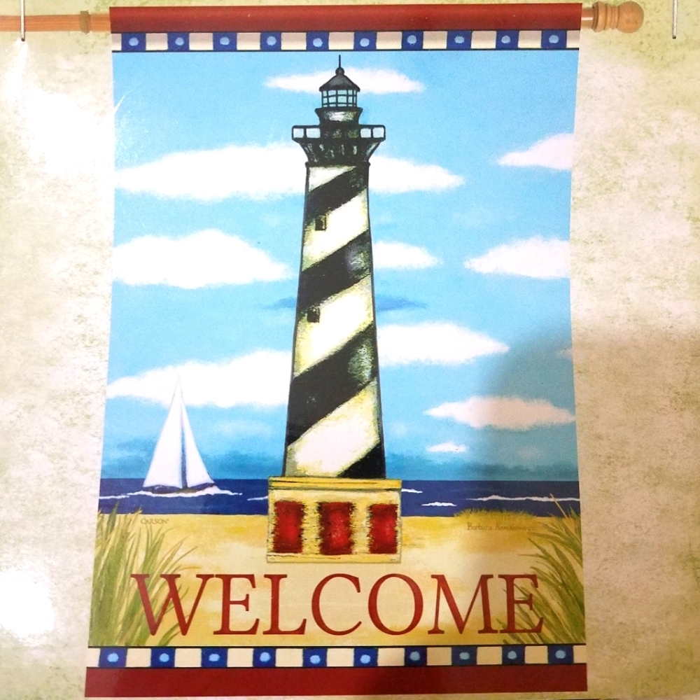 Nicole Lighthouse 28 x 40 Doublesided Flag New